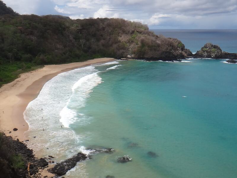 Vela em Fernando de Noronha