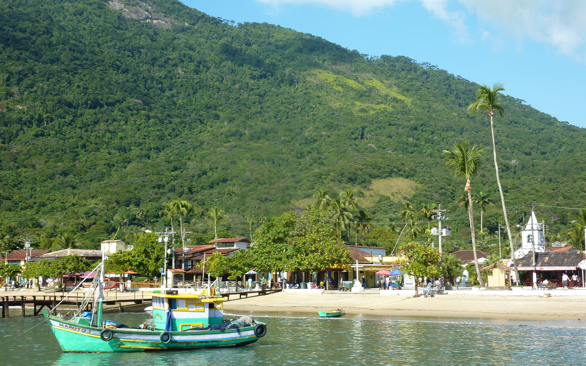 Vela em Ilha Grande