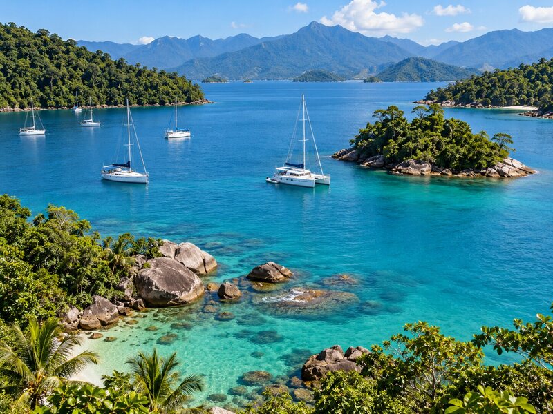 Vela em Angra dos Reis