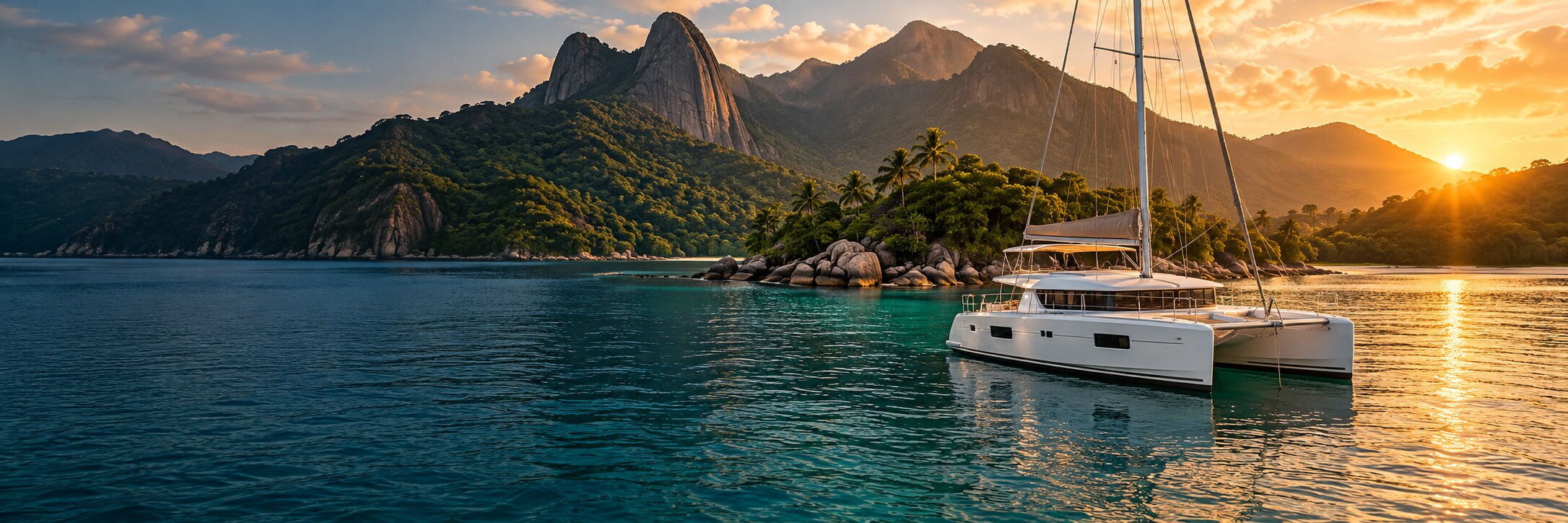 Charter de veleiros e catamarãs